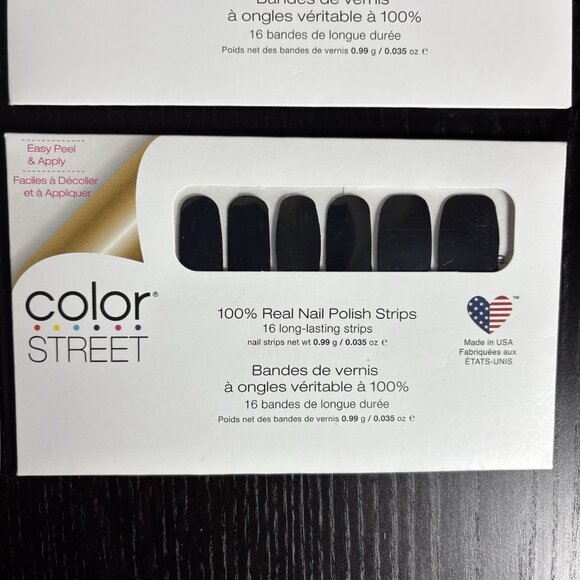 COLOR STREET Lot of 4 Packs Nail Polish Strips Various Colors/Designs NEW - Picture 5 of 7
